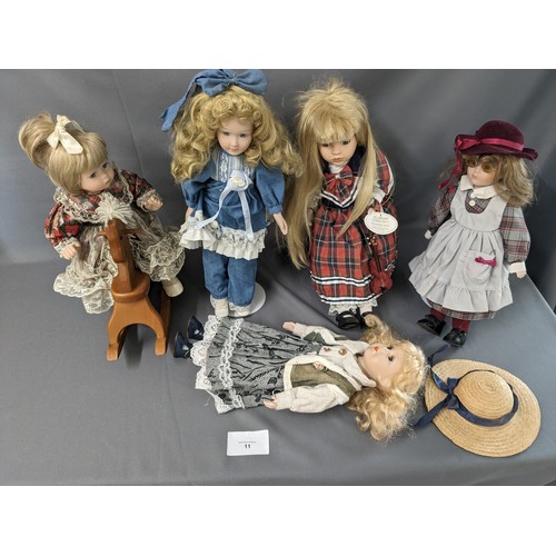 11 - Selection of China Dolls  - Viewing Section O10