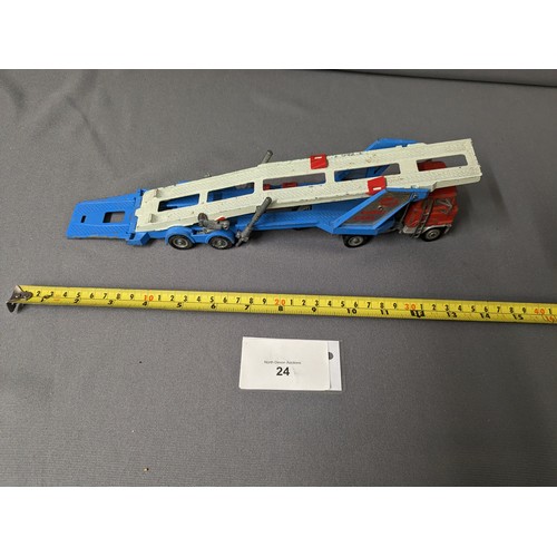 24 - Corgi 1138 Tilt Cab Carrimore Car Transporter Mark IV  - Viewing Section O7