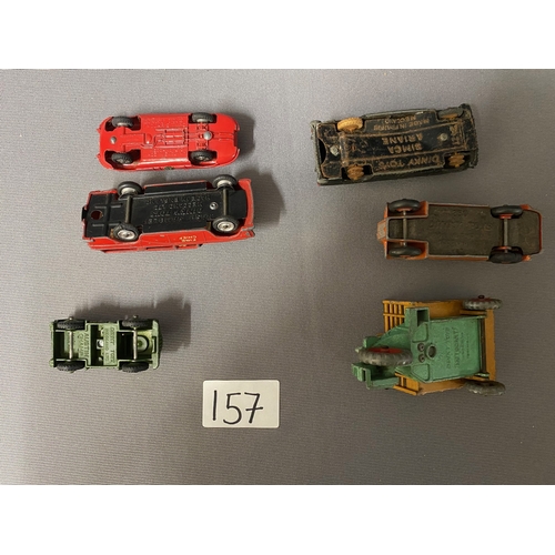 157 - 6 x Dinky Toys - Viewing Section O1