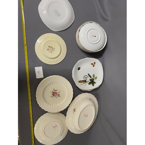 120 - Selection of Vintage Ceramic plates and  Spode China – Billingsley Rose – Vintage Dinner plates & se... 