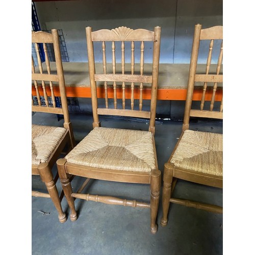 135 - 4 x Pine Chairs - Viewing Section S4