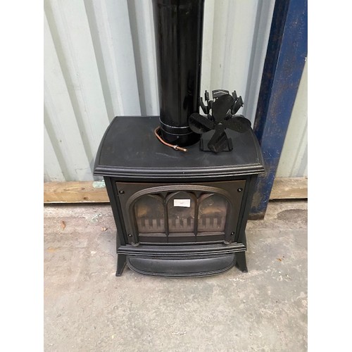 147 - Gazco Huntingdon Gas Fire – P8546 with Flue – Very good condition - Viewing Section S2