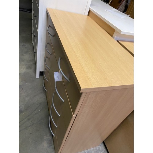 163 - Chest of Drawers - 97 x 43 x 88 cm approx - Viewing Section S10