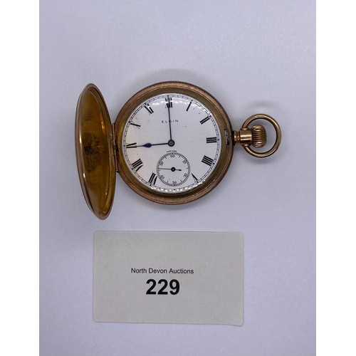 229 - Pocket Watch in a Key & Tond Watch Case USA (working at time of Photographing)- Viewing Section O1