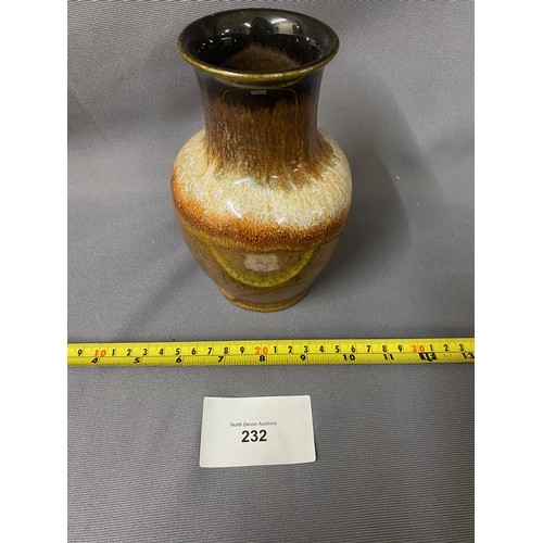 232 - Small Glazed Vase - Viewing Section O1