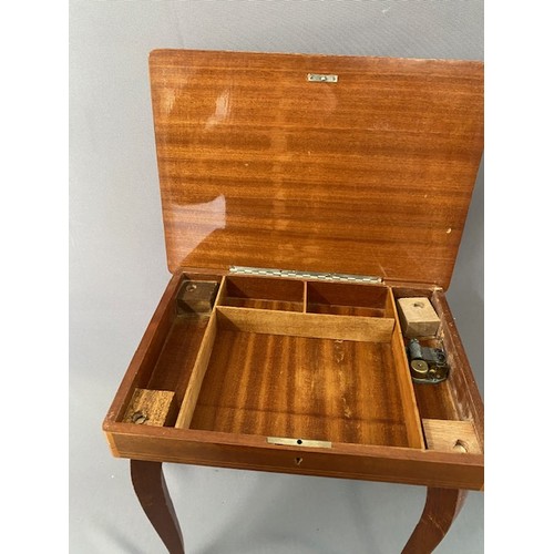 593 - Music table sewing box - Not in working order - Viewing Section O30