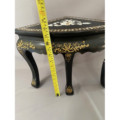 598 - Chinese Mother of Pearl side table - Viewing Section O12