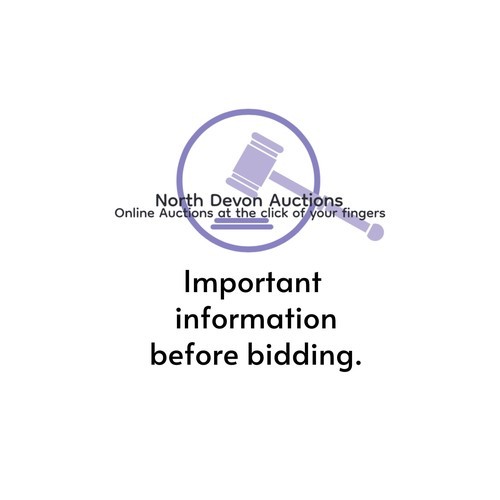 0 - Important information before bidding: 

Buyers Fees
Our buyers fees are 15% plus the easyliveauction... 