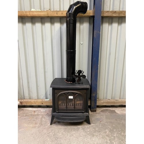 147 - Gazco Huntingdon Gas Fire – P8546 with Flue & Fan – Very good condition - Viewing Section: S2