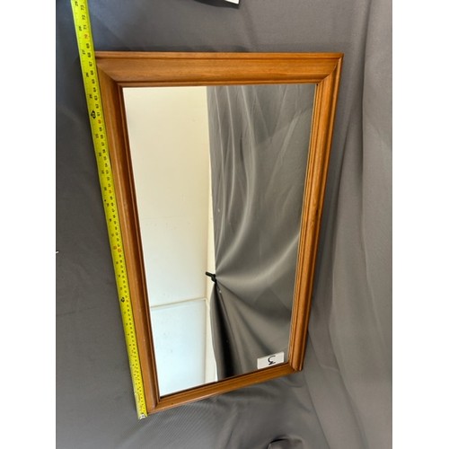 3 - Pine framed mirror - Viewing section: O30