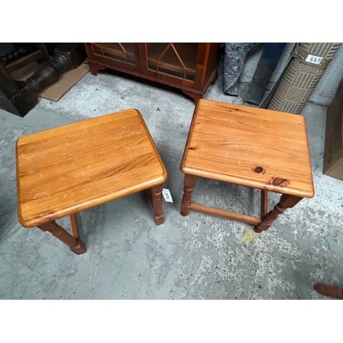 28 - 2 x Pine tables - Viewing section: S3