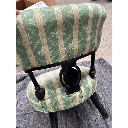 82 - Antique Nursing chair  - Viewing section: S10