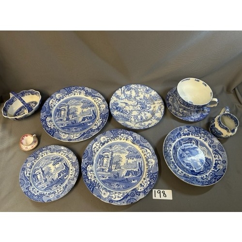 198 - Selection of Various Spode China - Viewing section: O17