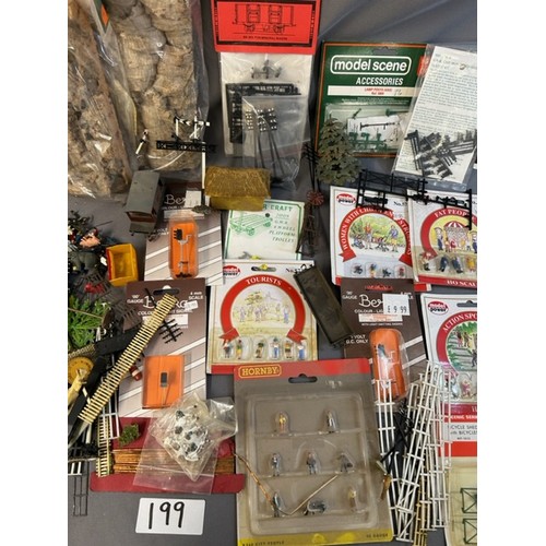 199 - Large Selection of Model Railway Accessories (Some New) - Viewing section: O17