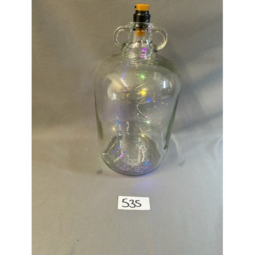 535 - Demi John Bottle Light - Viewing section: O7