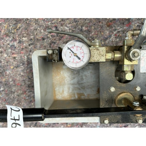 276 - Patay Pressure Test pump - Viewing section: O21