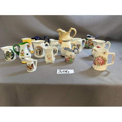 306 - Box of Assorted Jugs - Viewing section: O25