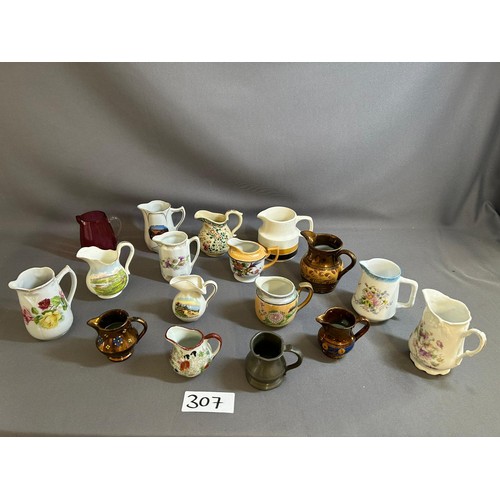 307 - Box of Assorted Jugs - Viewing section: O25