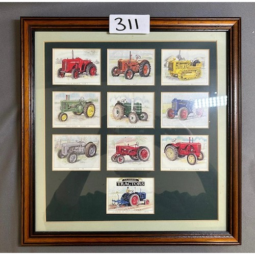 311 - Tractor Cards Picture- Viewing section: O32