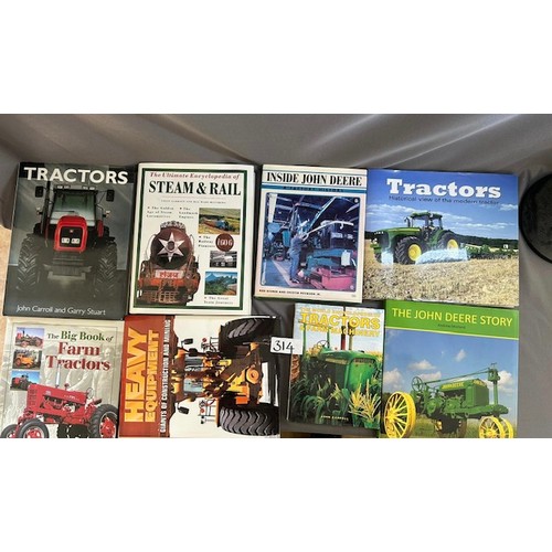 314 - Box of Tractor Books - Viewing section: O15