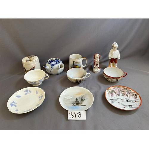 318 - Box of Various China - Viewing section: O15