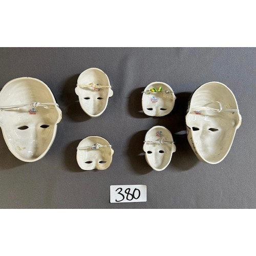 380 - Italian mask & Plaques - Viewing section: O17