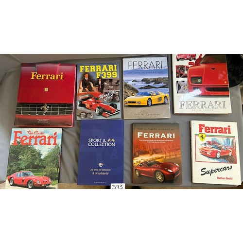 393 - Box of Ferrari Books - Viewing section: O27