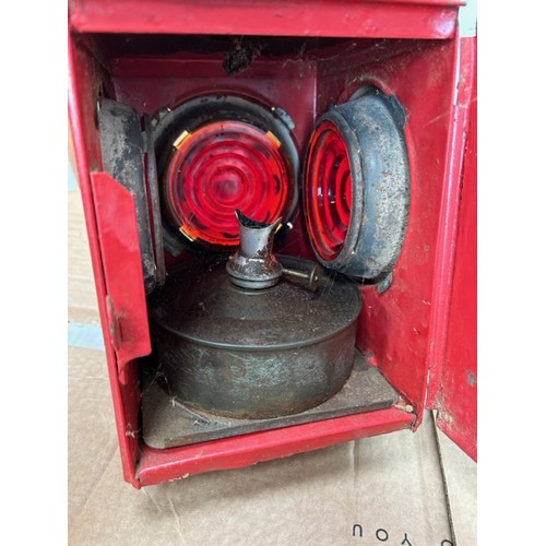 454 - Antique railway Stop signal lamp  - Viewing section: S1