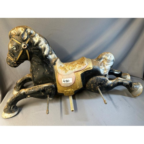 480 - Vintage Carousel Horse  - Viewing section: S9