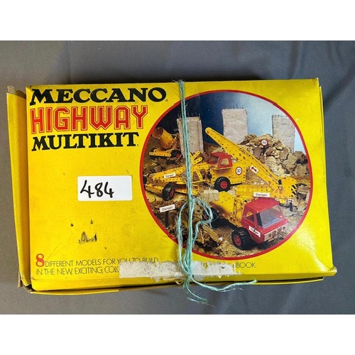 484 - Box Of Meccano Highway Mule Kit - Viewing Section: O19