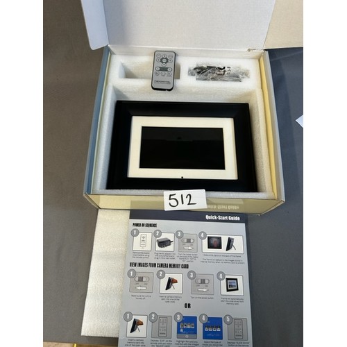 512 - 7 Inch LCD Digital Photo frame - Viewing Section: O34