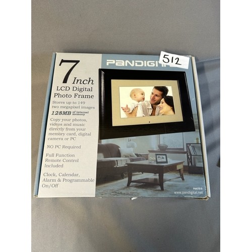 512 - 7 Inch LCD Digital Photo frame - Viewing Section: O34