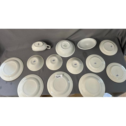 529 - Large Selection of China - Royal Dolton & Others - Viewing section: O19