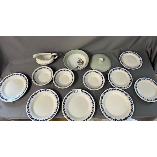 529 - Large Selection of China - Royal Dolton & Others - Viewing section: O19