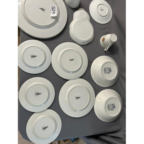 529 - Large Selection of China - Royal Dolton & Others - Viewing section: O19