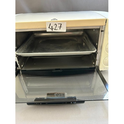 427 - DeLonghi - Electric Oven  - Viewing section: O13