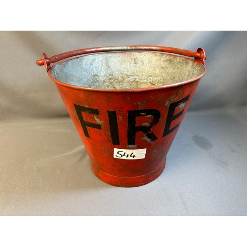 544 - Fire Bucket - Viewing section: O22