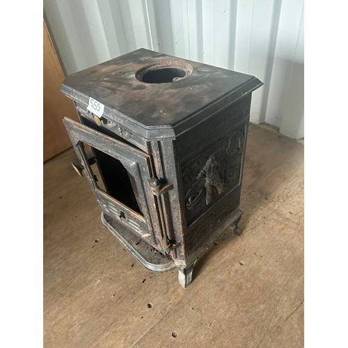 555 - Log Burner - Missing Glass needs TLC - Viewing section: Building (if you wish to view this item, ple... 