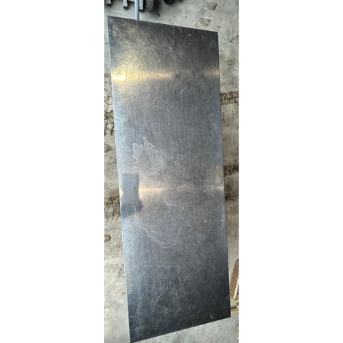 566 - Stainless Steel Kitchen worktop - Viewing section: Building (if you wish to view this item, please l... 