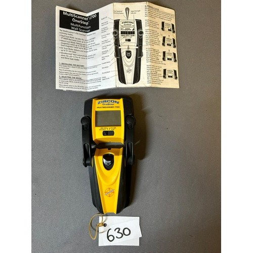 630 - Zircon One Stop Multi Scanner 1700 - Viewing Section: O34