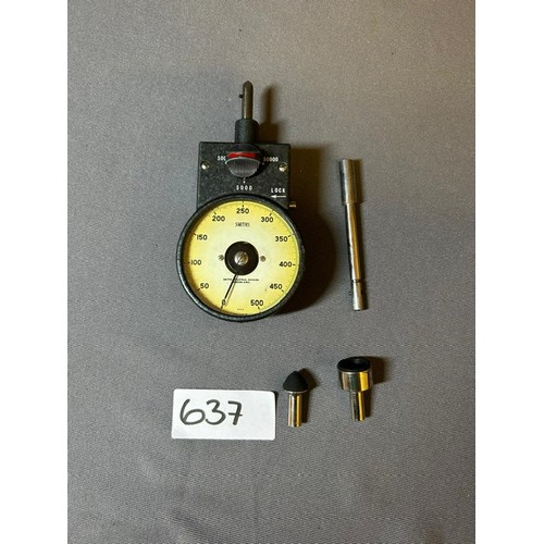 637 - Smiths Venture Industrial Tachometer - Viewing section: O12