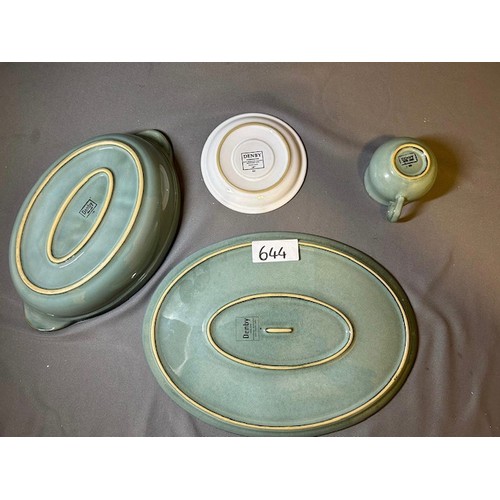 644 - Selection of Denby Kitchenware - Viewing section: O14