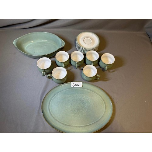 644 - Selection of Denby Kitchenware - Viewing section: O14