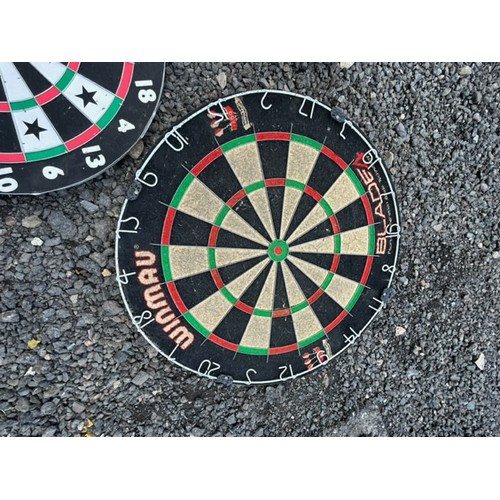 718 - 3 x Dart boards - Viewing Section: S9