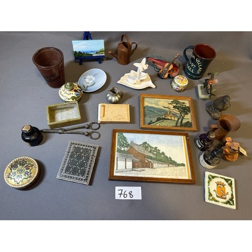 768 - Selection of various items  - Viewing section: O29