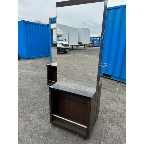 664 - Salon Mirror unit - Viewing section: Building (if you wish to view this item, please let us know whe... 