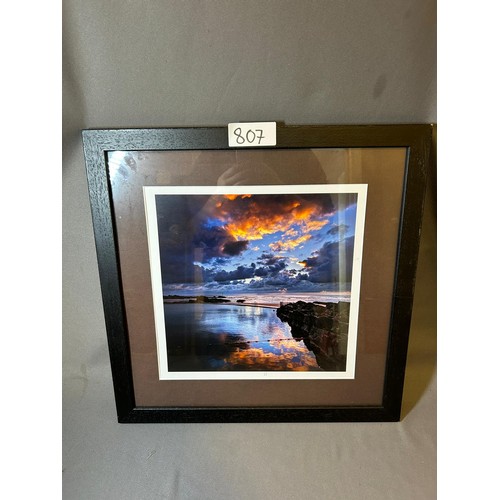 807 - Framed Photo of Bude - Viewing Section O31