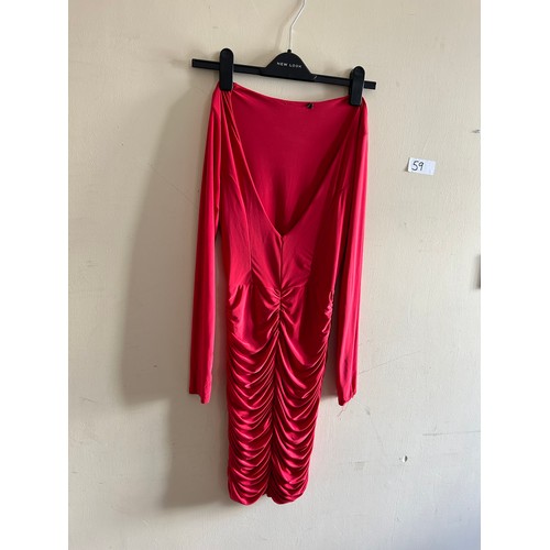 59 - Selection of clothing and 1x pair of size 5 slippers - Viewing Section: O25