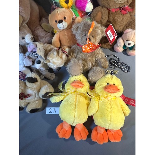 23 - Box of cuddly toys - Viewing Section: S2