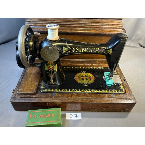 27 - Singer Sewing Machine - Viewing Section: S10